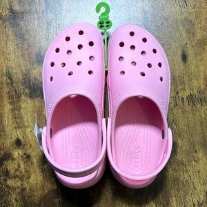 Ladies Pink CROCS Size 8
